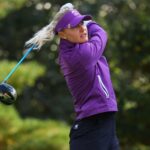 Charley Hull dons a black outfit as she goes golfing with DP World Tour star who showered her with praise