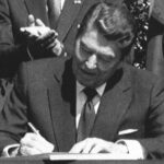 Top economist blasts ‘incredible cynicism and betrayal of Reagan by his own foundation’ as free trader’s image tarnished in tariff fight