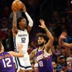 Grizzlies star Ja Morant calls game with floater over Suns
