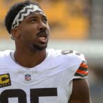Browns’ Myles Garrett breaks his own sack record vs. Drake Maye, Patriots