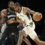 Pacers’ Obi Toppin leaves Sunday’s game vs Timberwolves with leg soreness