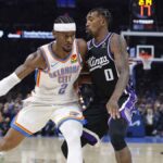 Thunder’s SGA hits Kings with dagger 3, spoils Russell Westbrook’s first start
