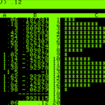 Spreadsheets Apple ][ Style