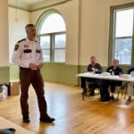 Wright County Sheriff Sean Deringer tells Delano chamber he won’t run again