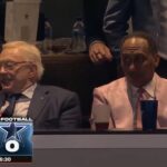 Stephen A. Smith joins Jerry Jones in Cowboys suite, Joe Buck mocks